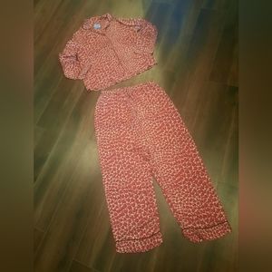 🦃Nick and Nora Pajama Set Size Small